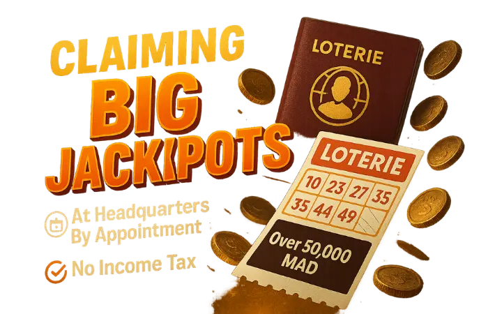 Réclamer de gros jackpots