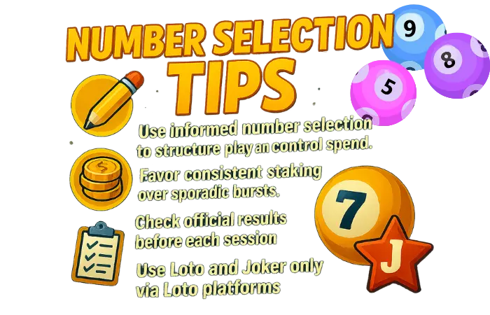 Conseils de sélection des numéros